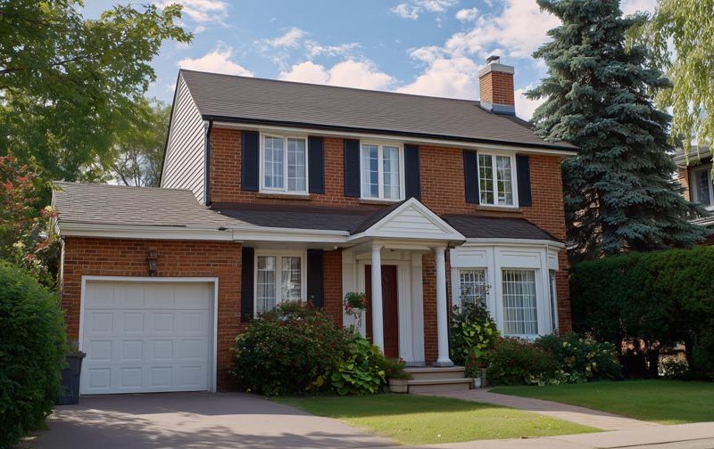 Une maison individuelle à Limoilou, Québec