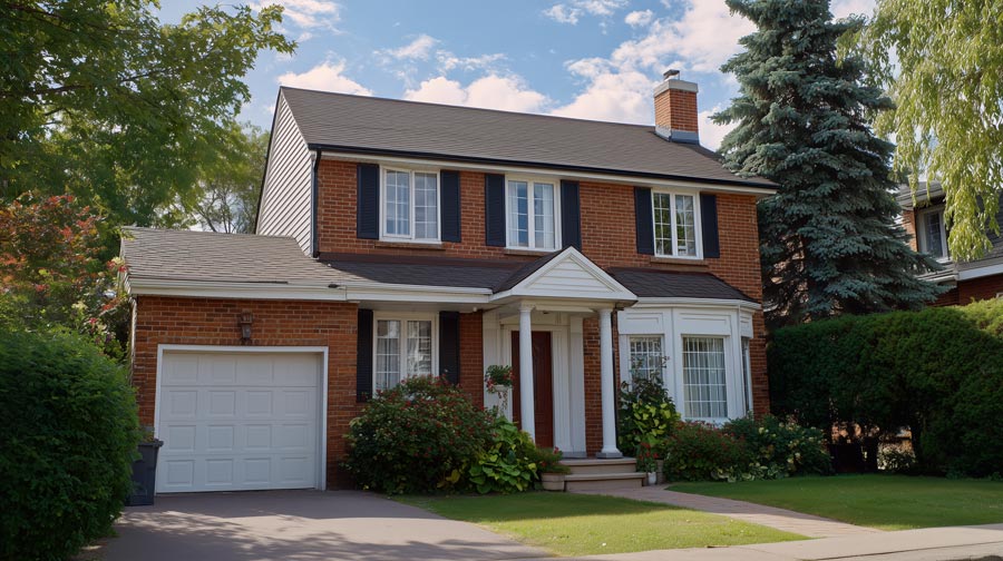 Une maison individuelle à Limoilou, Québec