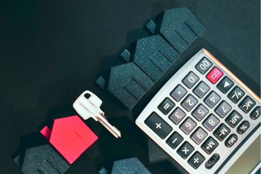 Calculatrice et maison